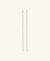 Fidji rock crystal straps