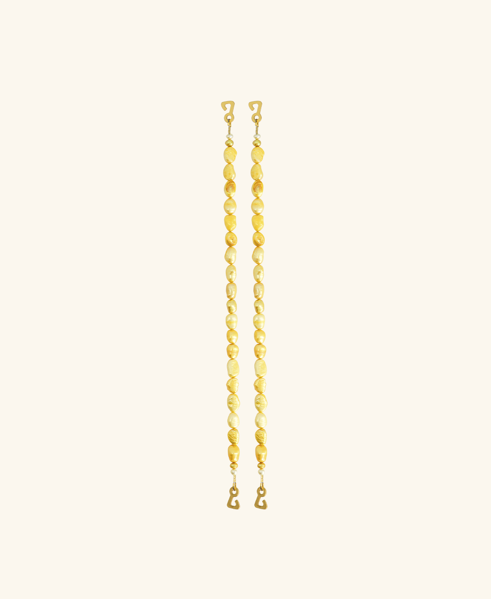 Havana pearl straps