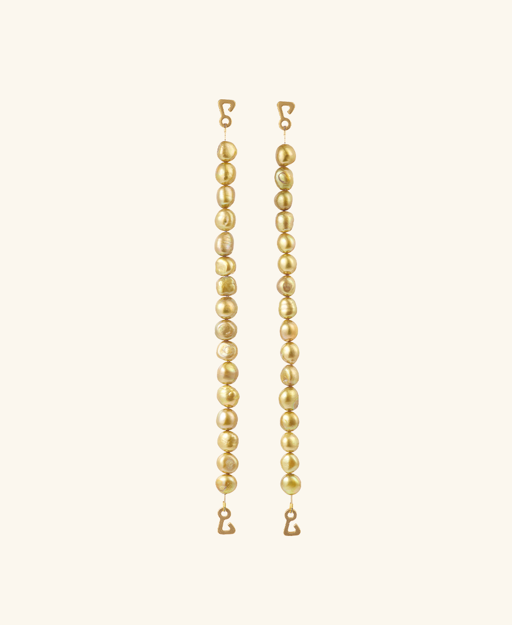 Panama pearl straps
