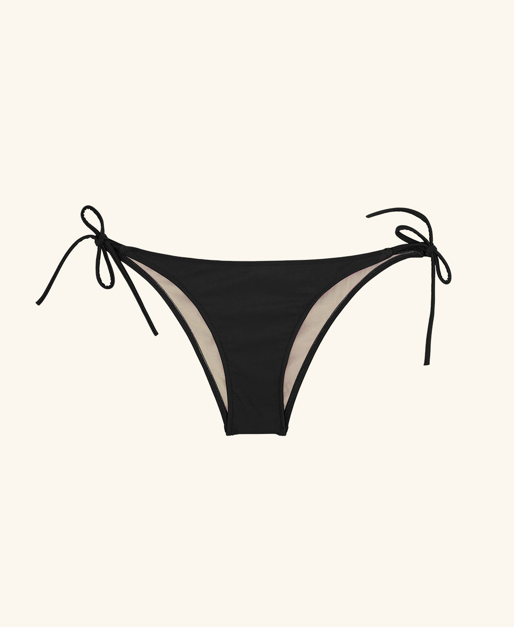 Dolores bottom tie onyx
