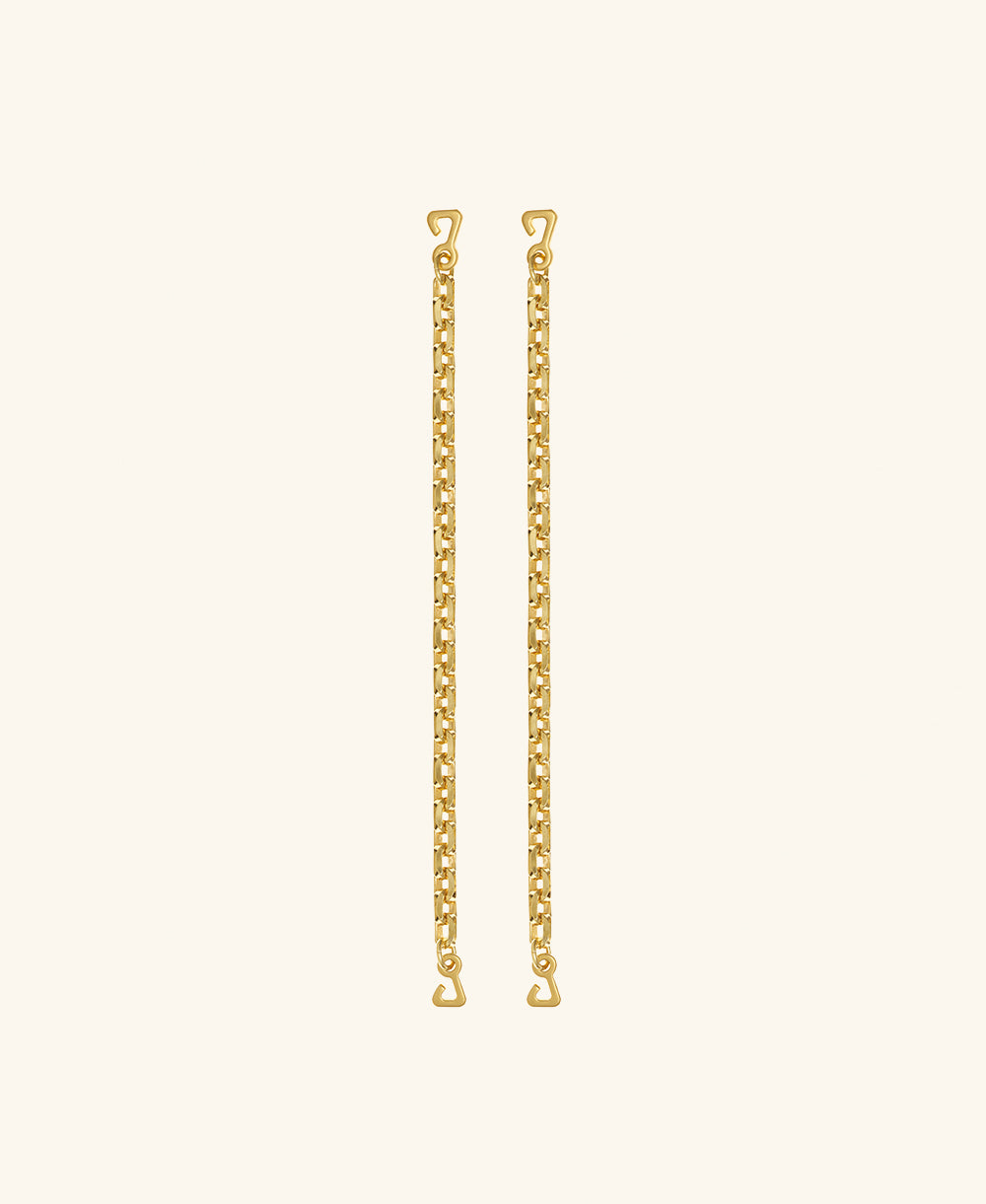 Ischia gold straps