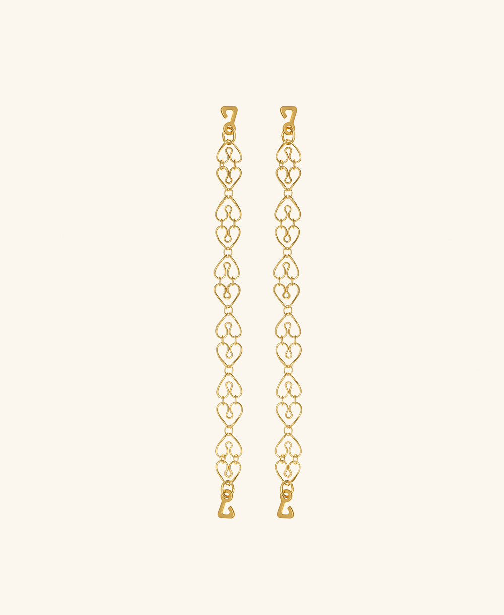 Roma gold straps