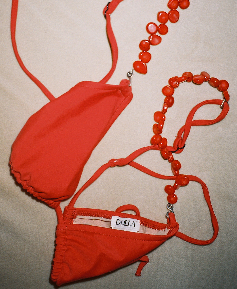 Granada coral straps