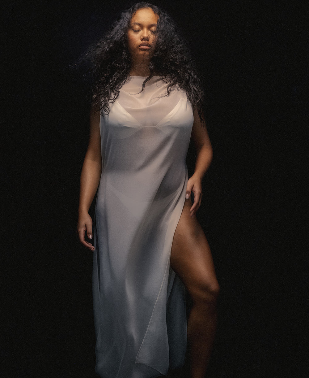 Sophia dress milk