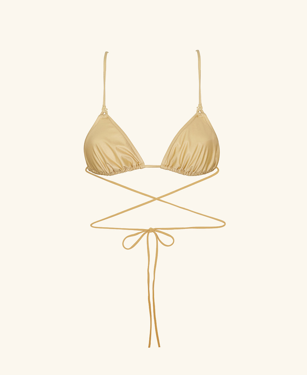 Dolores top wrap dune