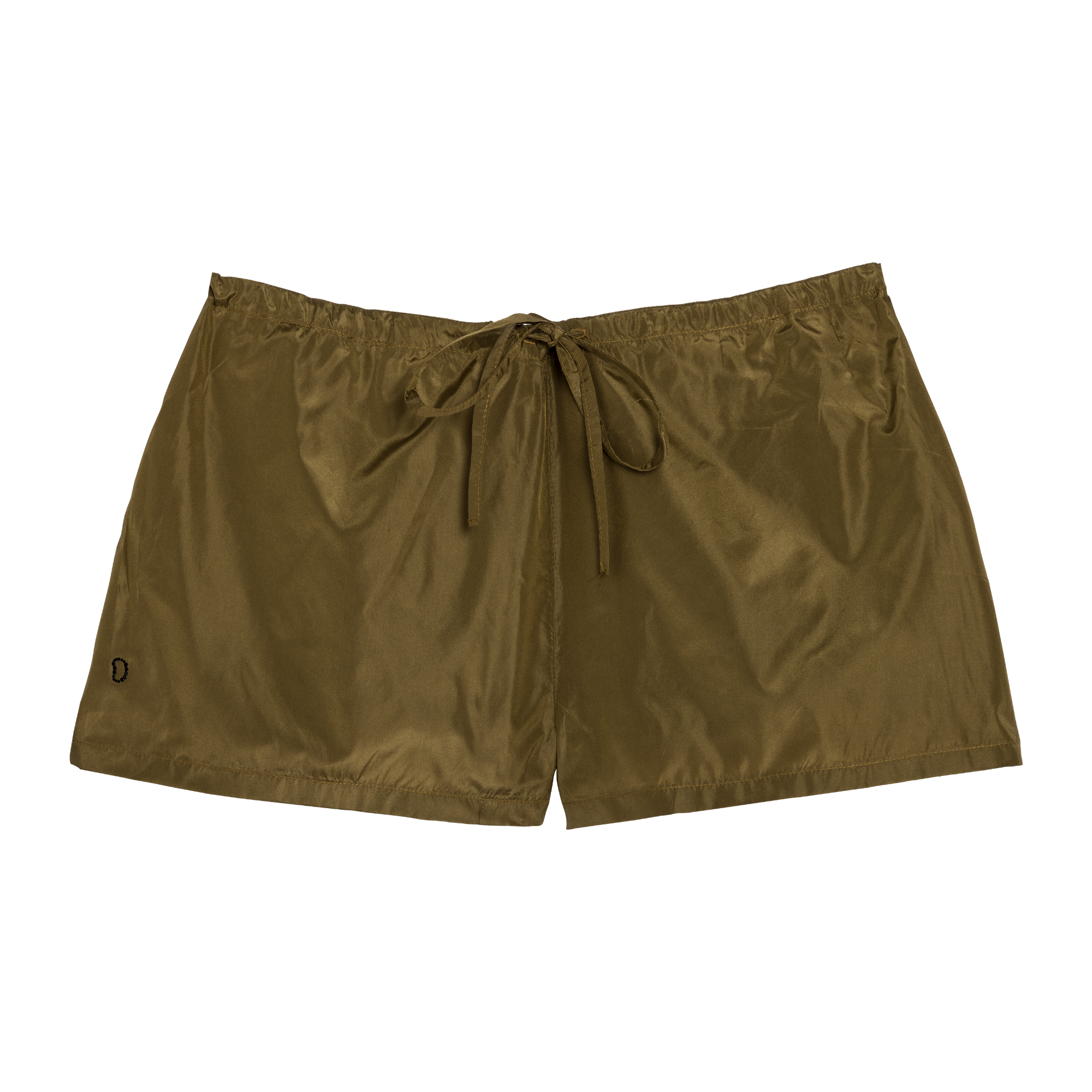 Fan short olive