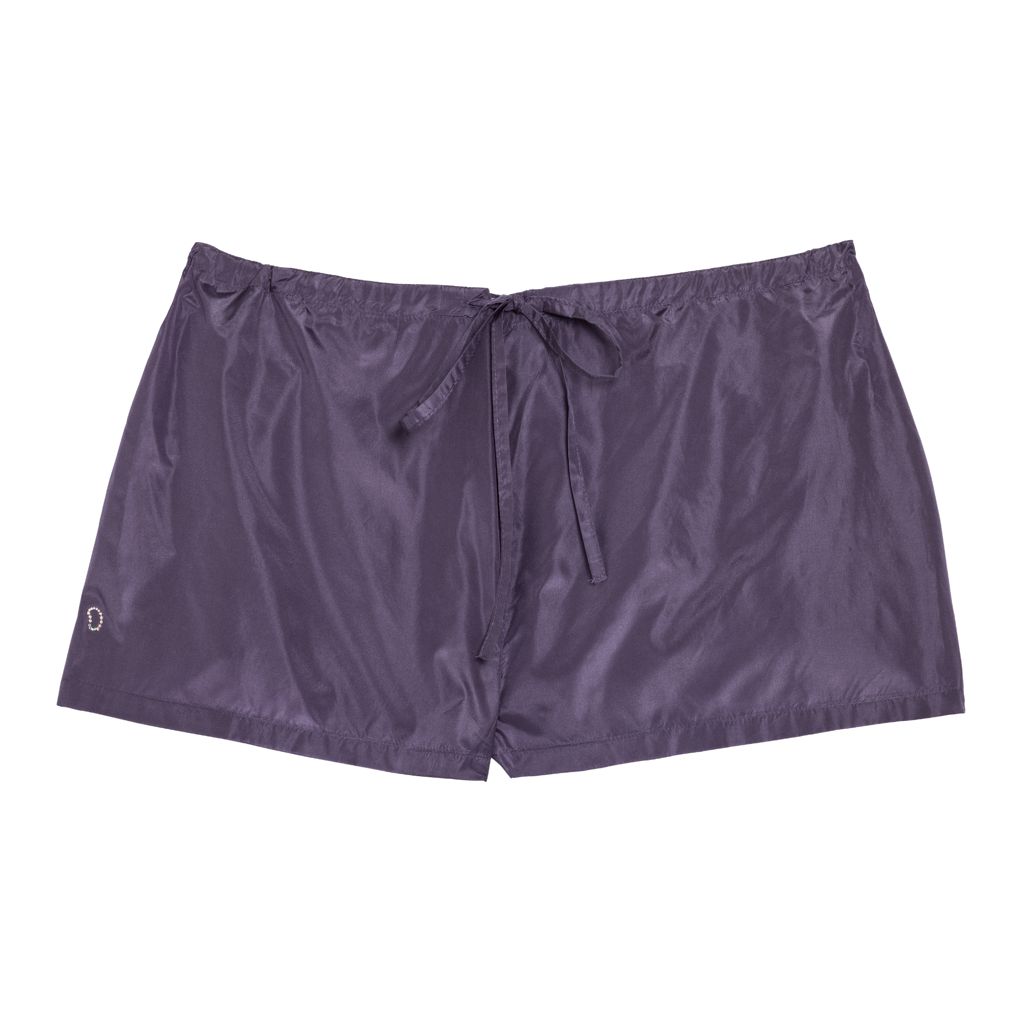 Fan short purple