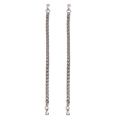 Monaco silver straps