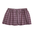 Fan short tartan
