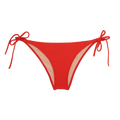 Dolores bottom tie midnight red