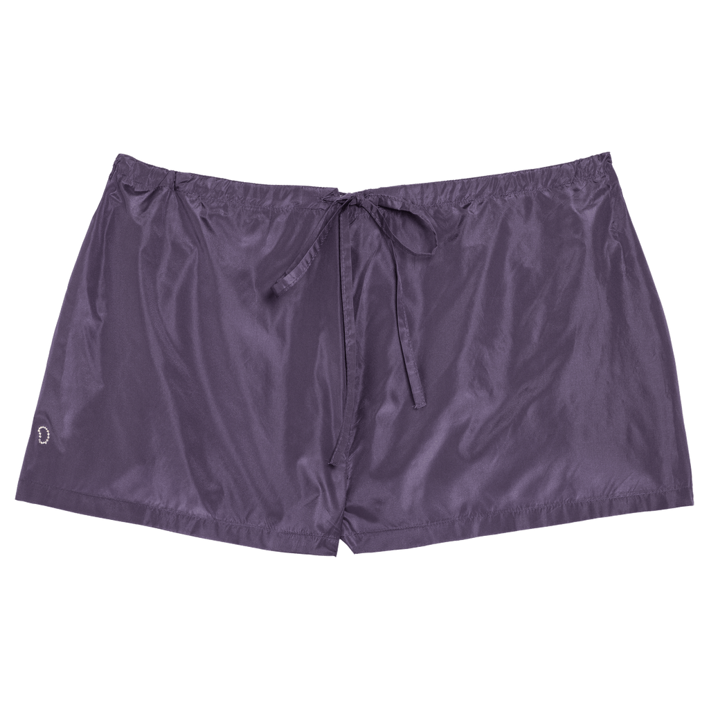 Fan short purple