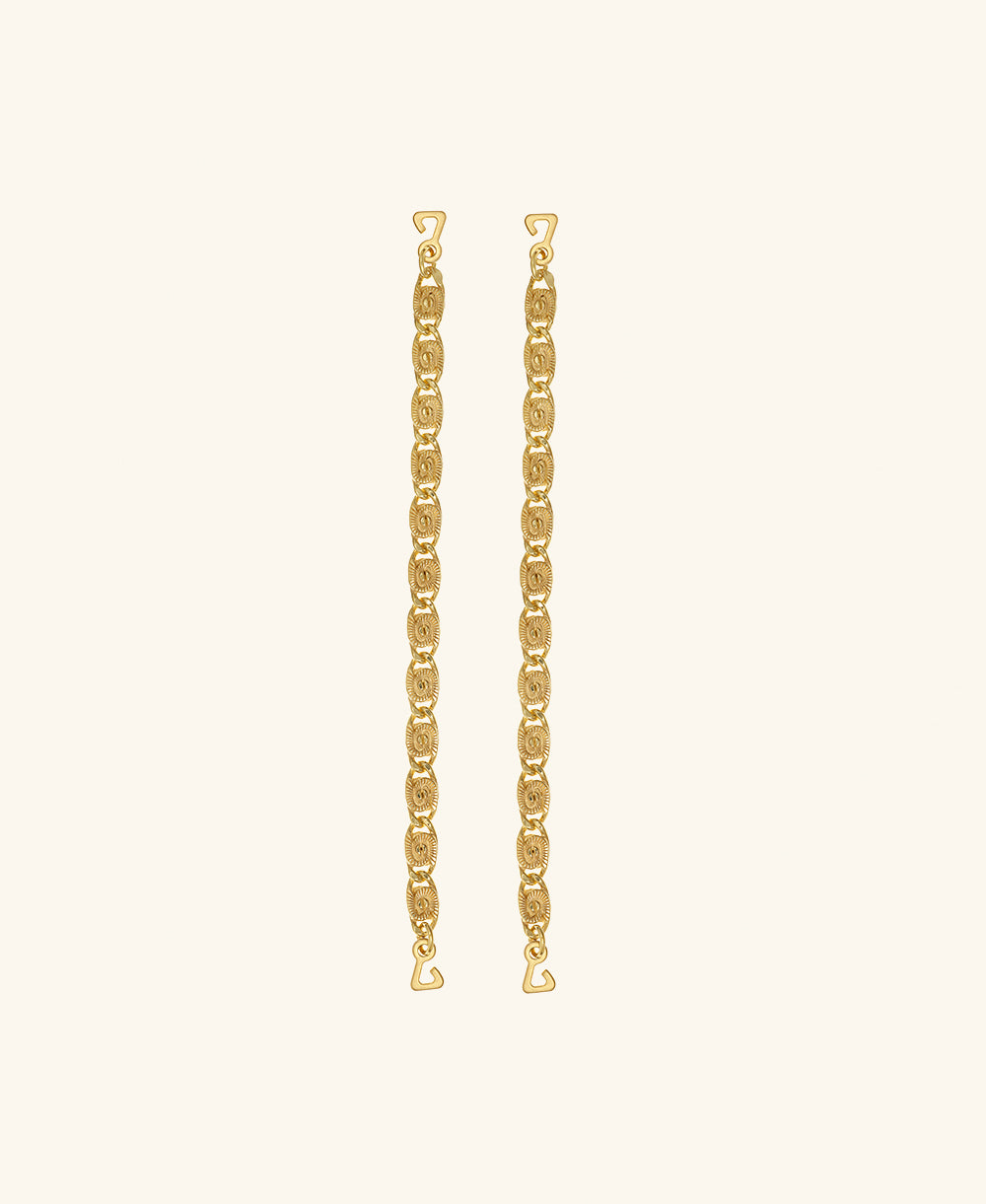 Alexandria gold straps